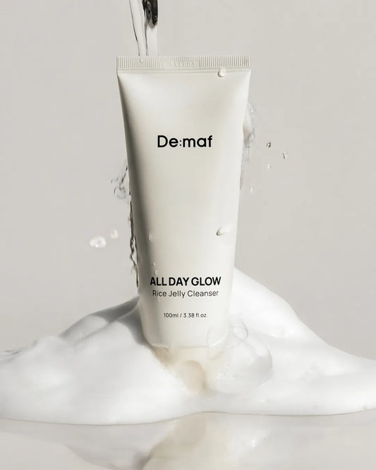 Demaf All Day Glow Rice Jelly Cleanser