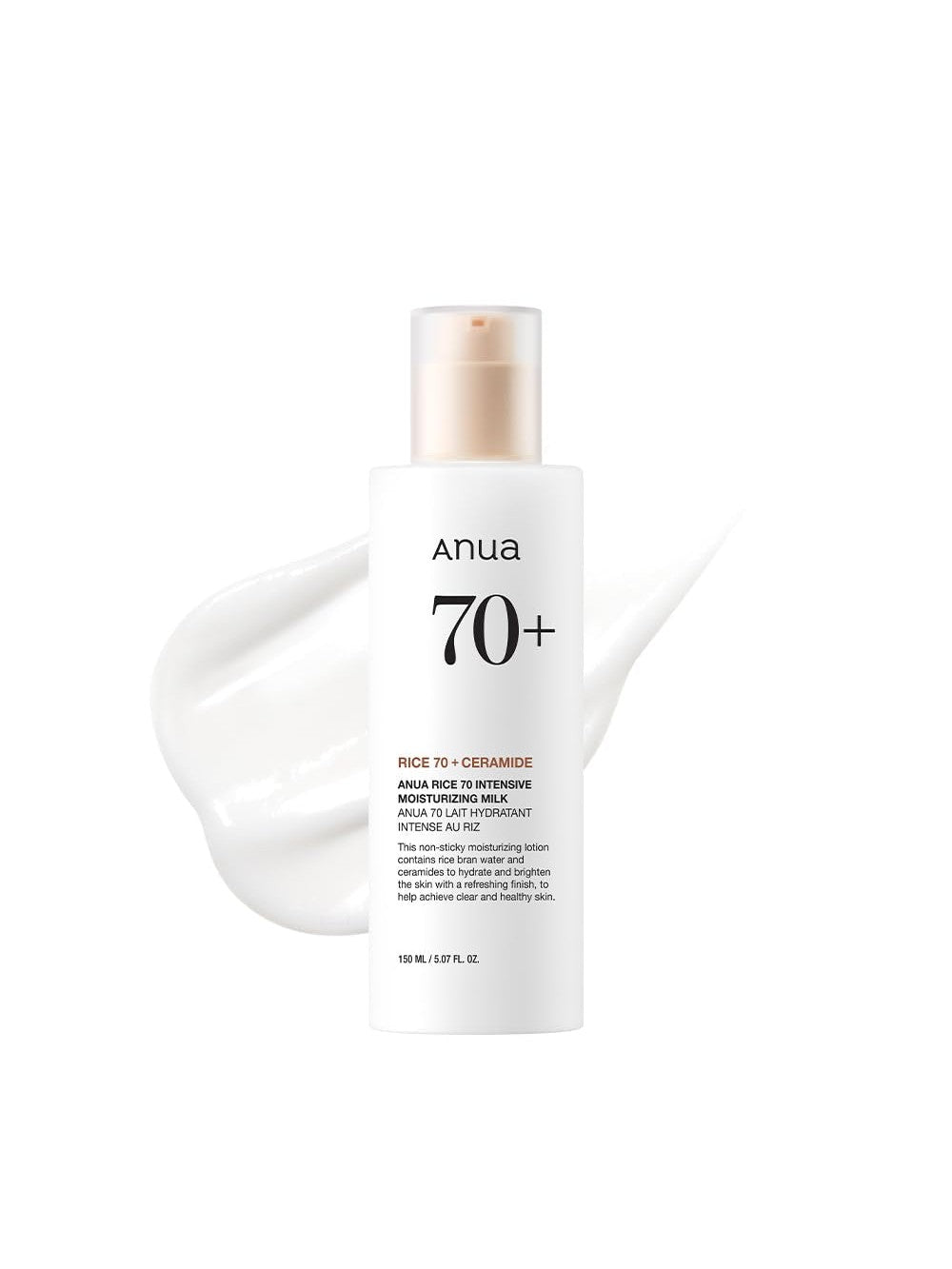 ANUA 70 RICE CERAMIDE Intensive Moisturizing Milk - Song of Skin
