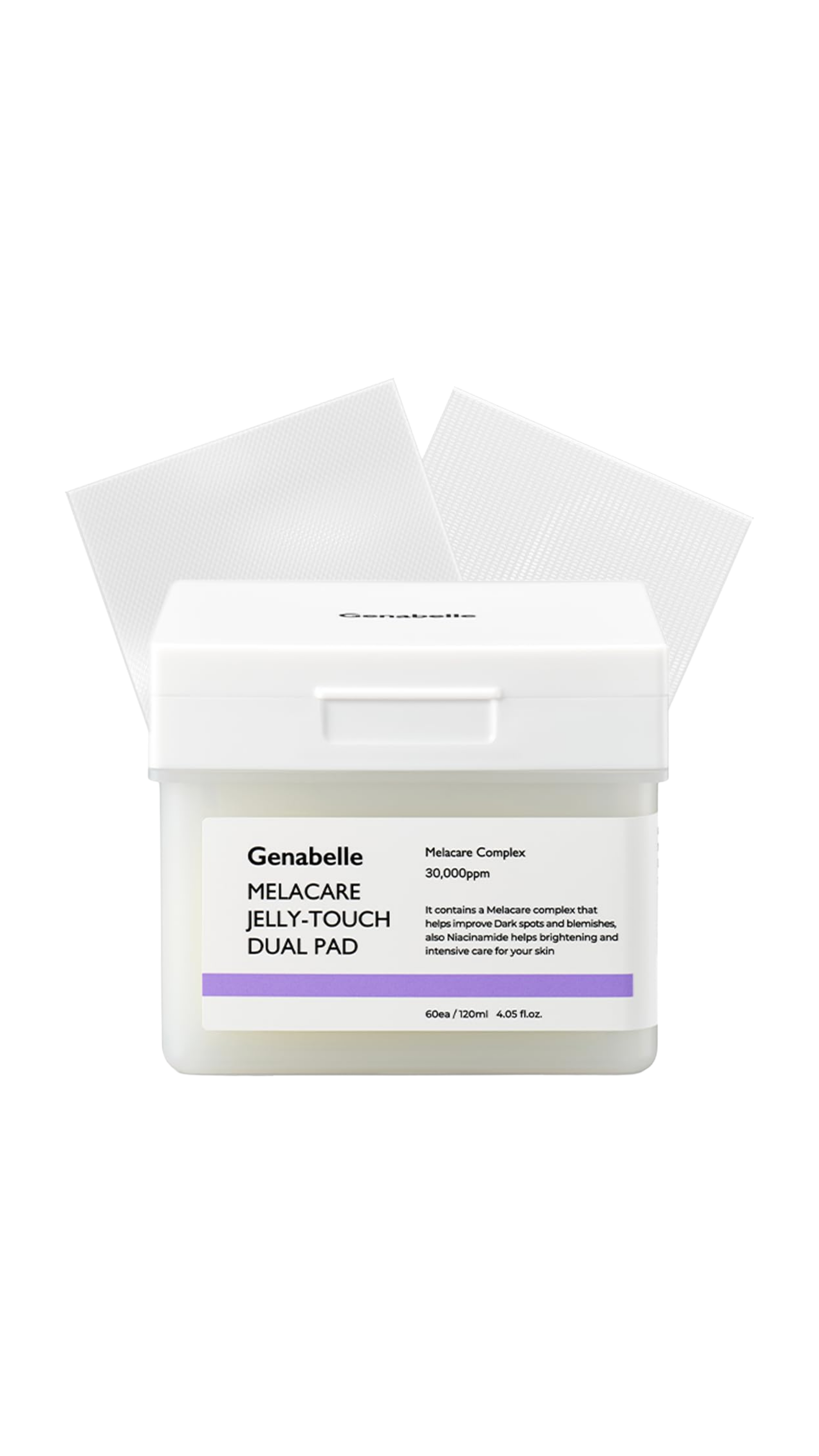 Genabelle MELACARE JELLY-TOUCH DUAL PAD | Song of Skin