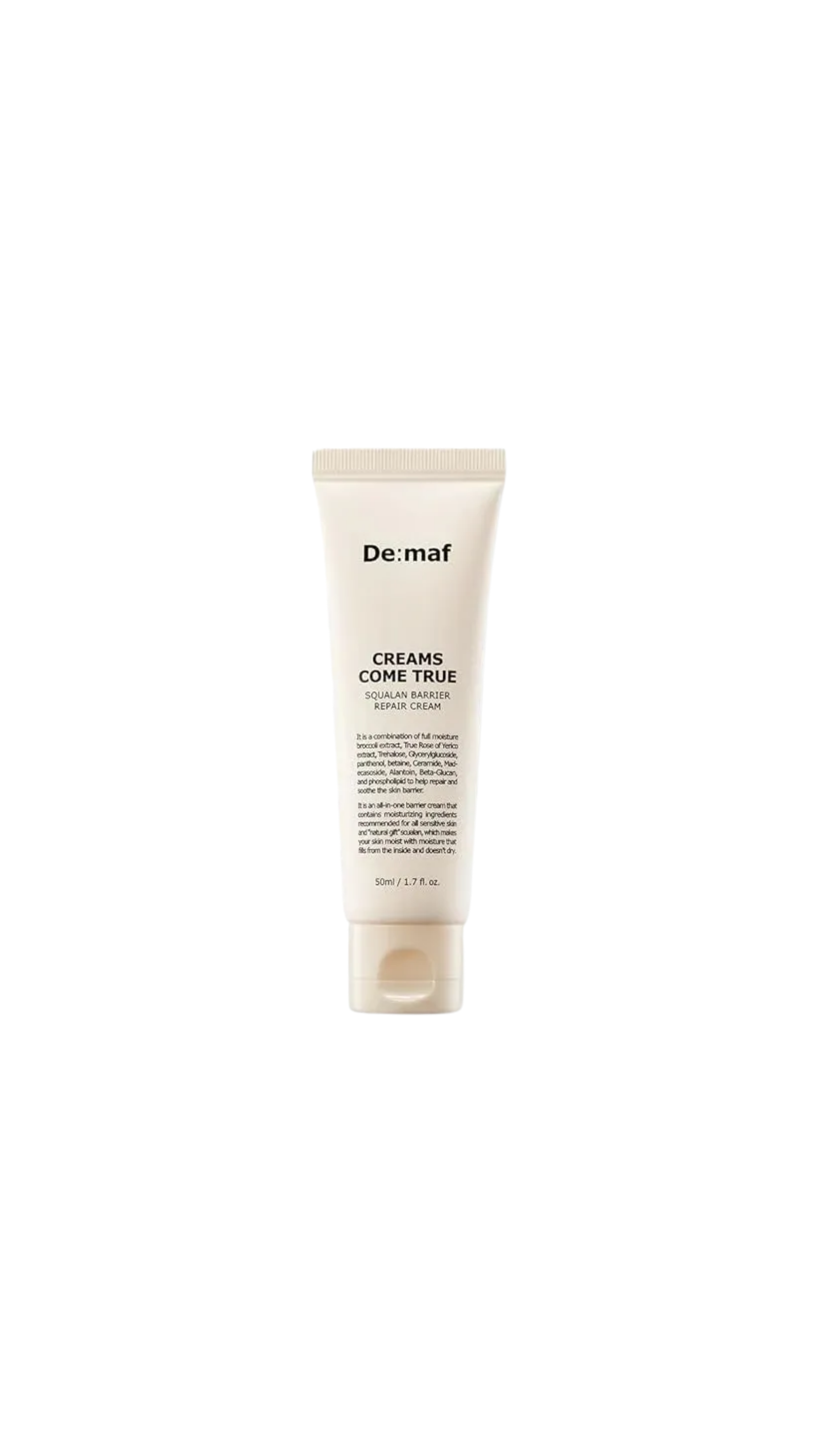 Demaf Creams Come True Squalane Barrier Repair | Song of Skin