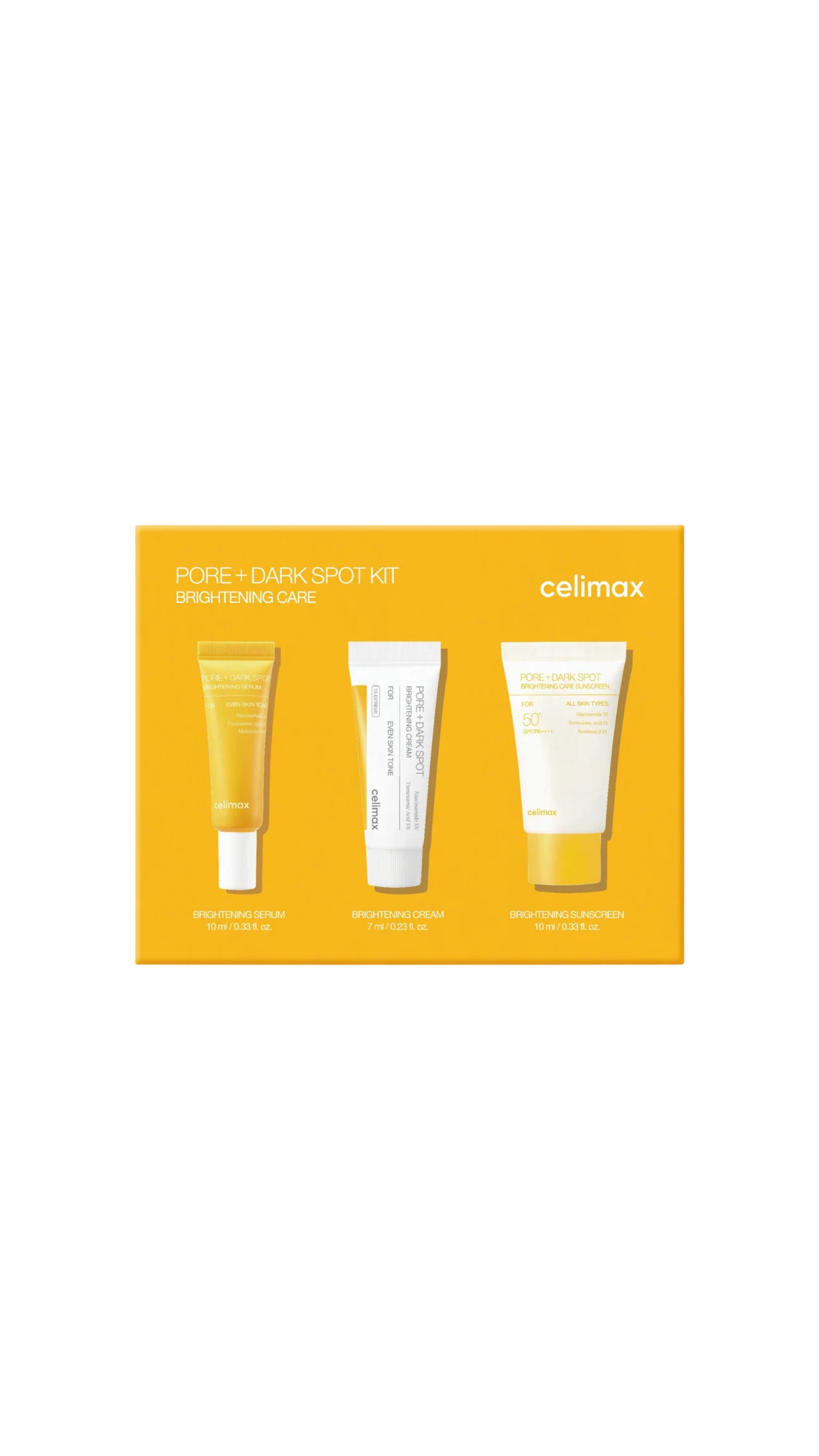 celimax PORE+DARK SPOT BRIGHTENING KIT | Song of Skin