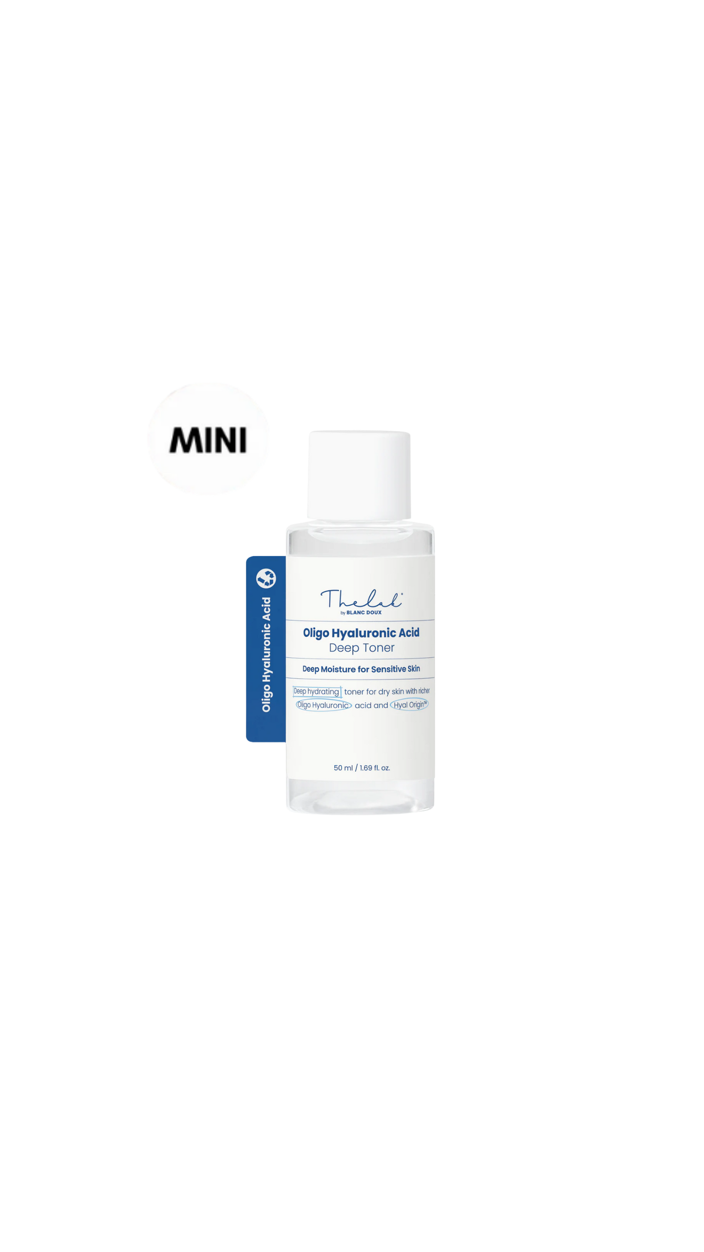 ** FLASH SALE ** The LAB by Blanc Doux Oligo Hyaluronic Acid Deep Toner 50ml MINI