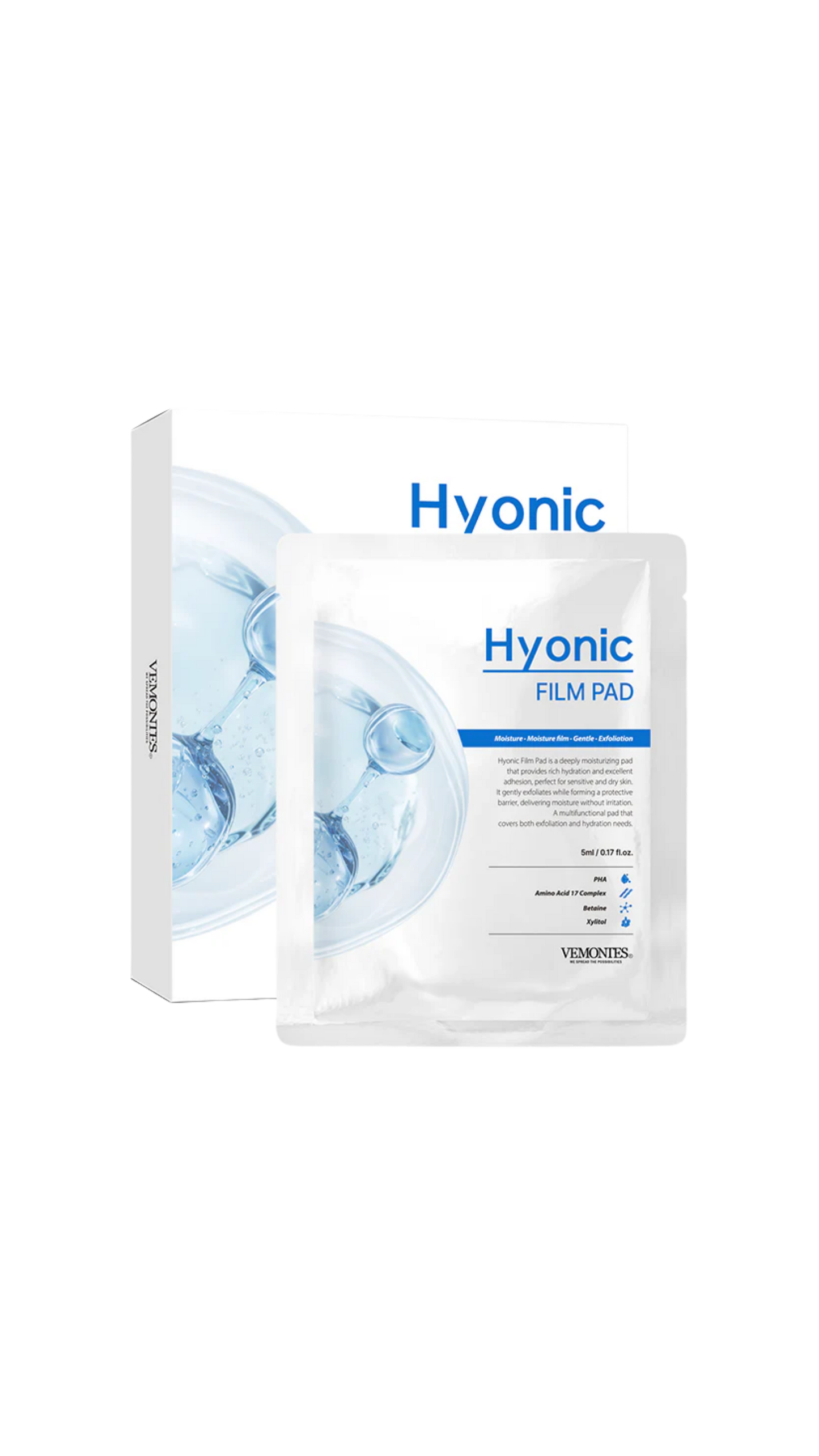VEMONTES HYONIC LIQUID FILM PAD