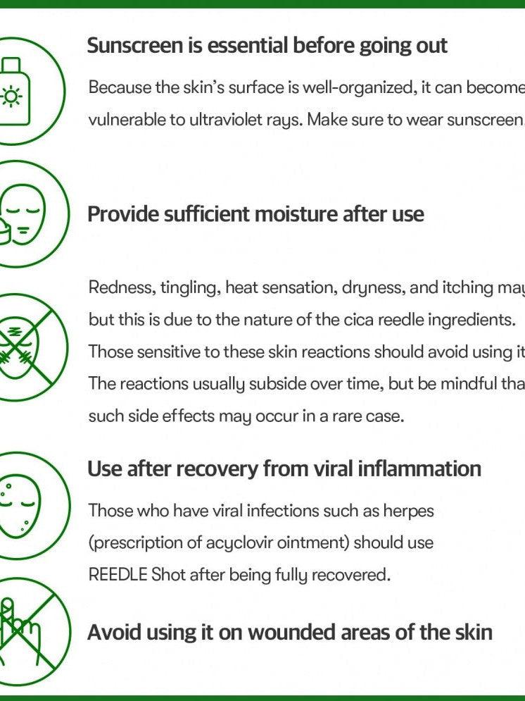 ** FLASH SALE ** VT Mild Reedle Shot 50 - Song of Skin