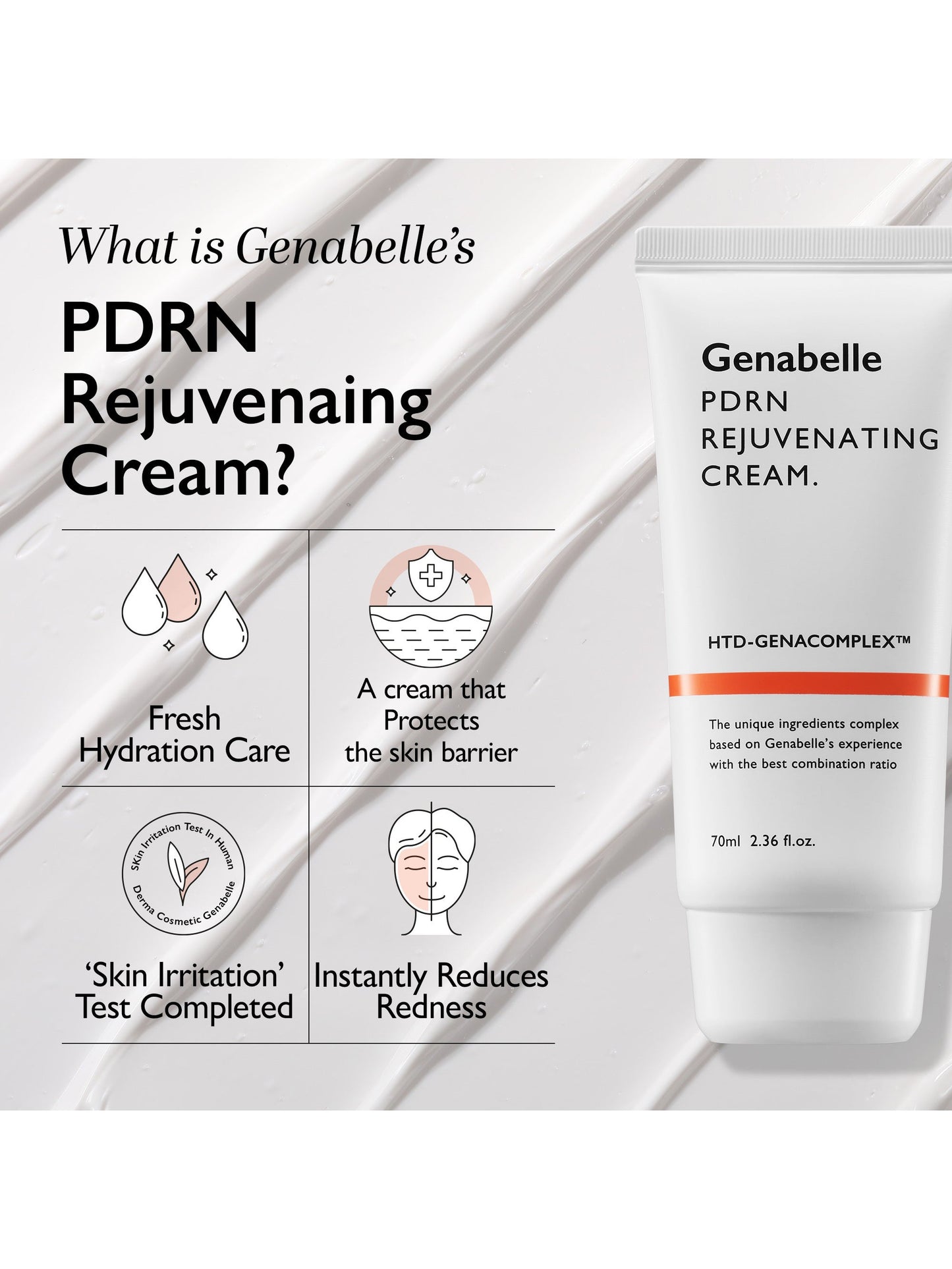 Genabelle PDRN REJUVENATING CREAM - Song of Skin