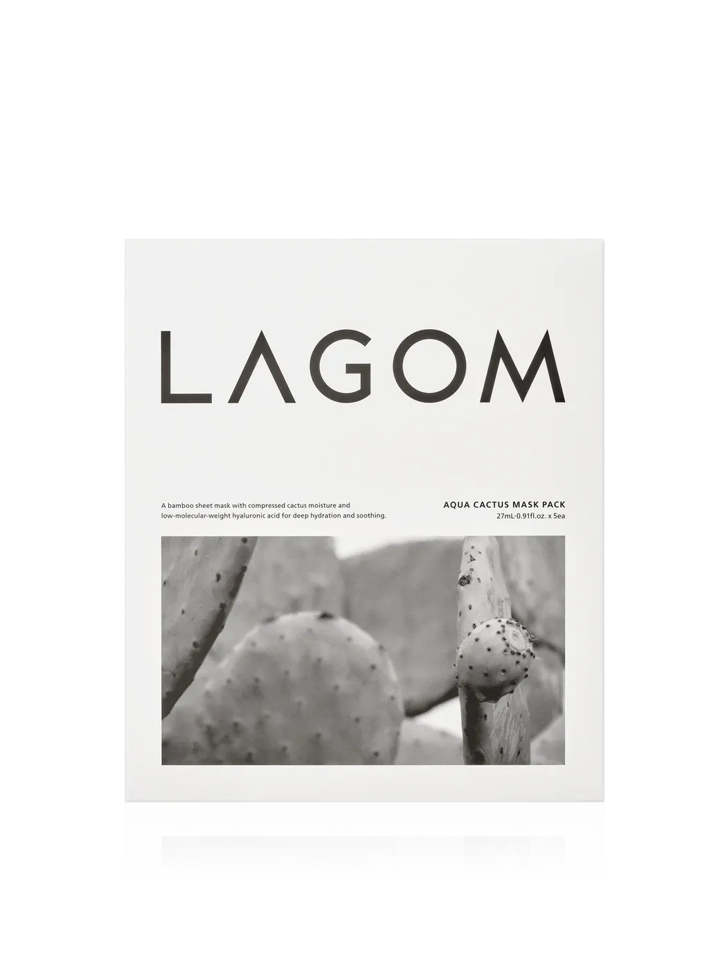 LAGOM Aqua Cactus Mask Pack (5ea)