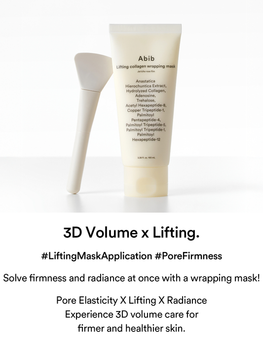Abib Lifting Collagen Wrapping Mask Jericho Rose Film