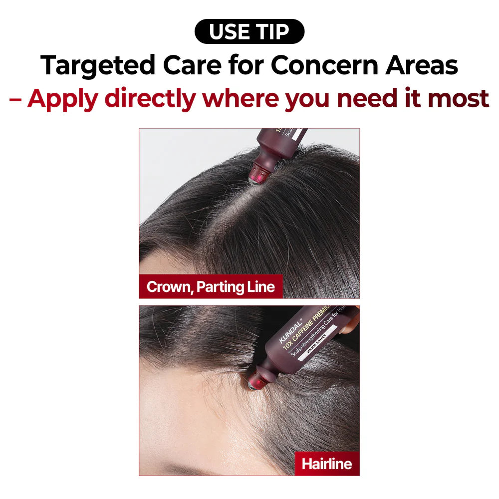 KUNDAL 10X Caffeine Strengthening Scalp Serum