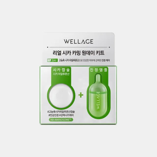 WELLAGE Real Cica Calming One Day Kit