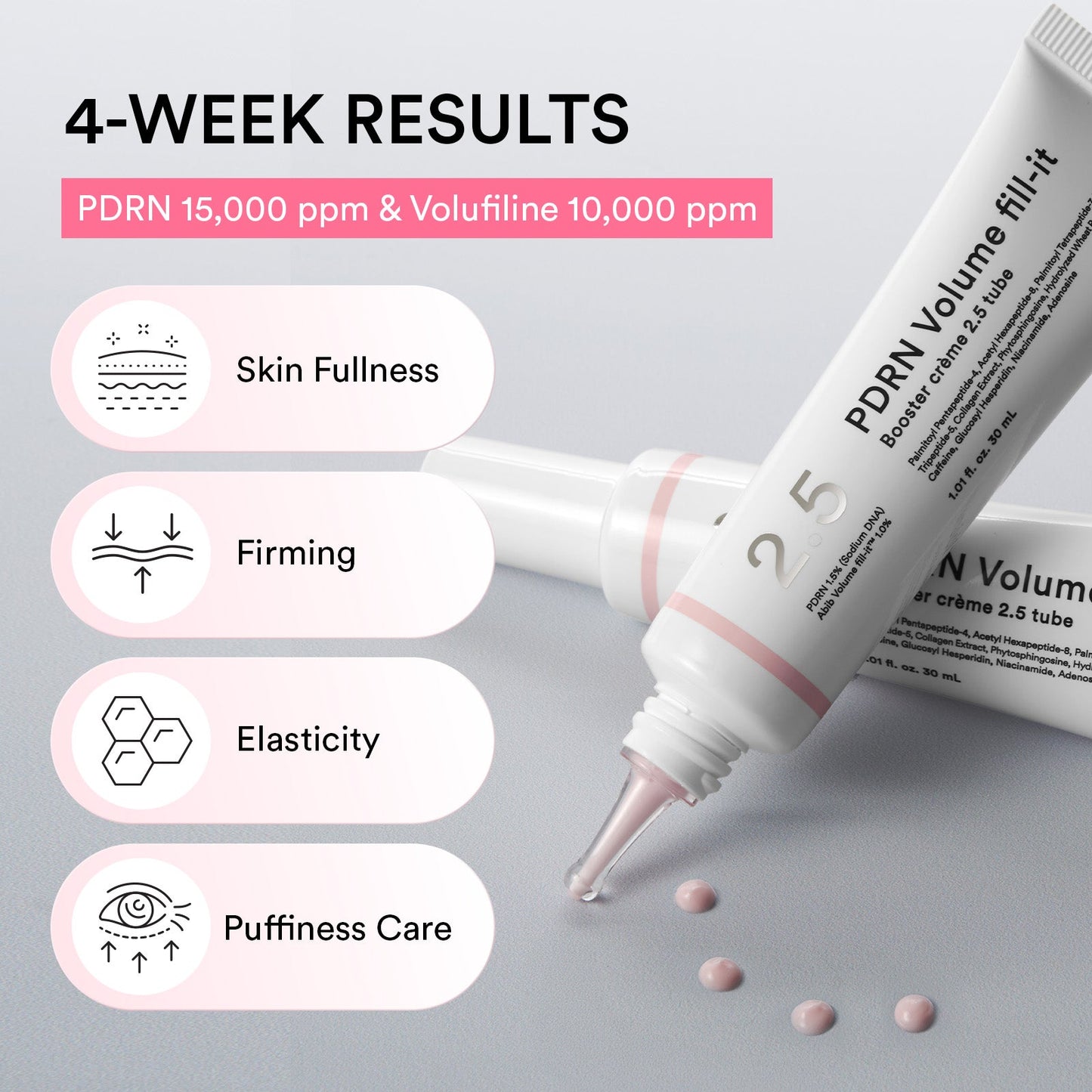 Abib PDRN Volume fill-it Booster crème 2.5 tube