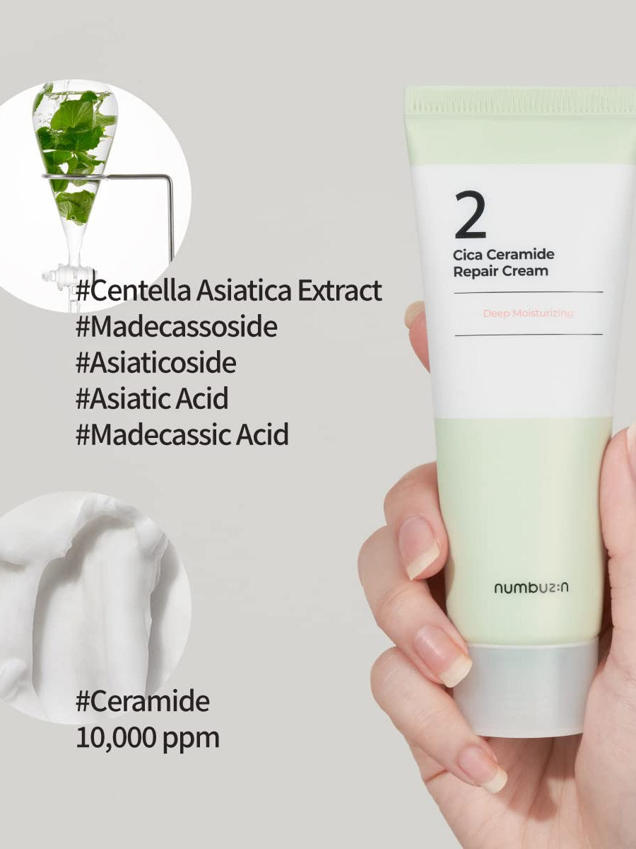 Numbuzin No.2 Cica Ceramide Repair Cream