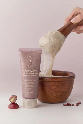 HEVEBLUE Red Bean Pore-Tightening Peptamin Podo Cleansing Foam