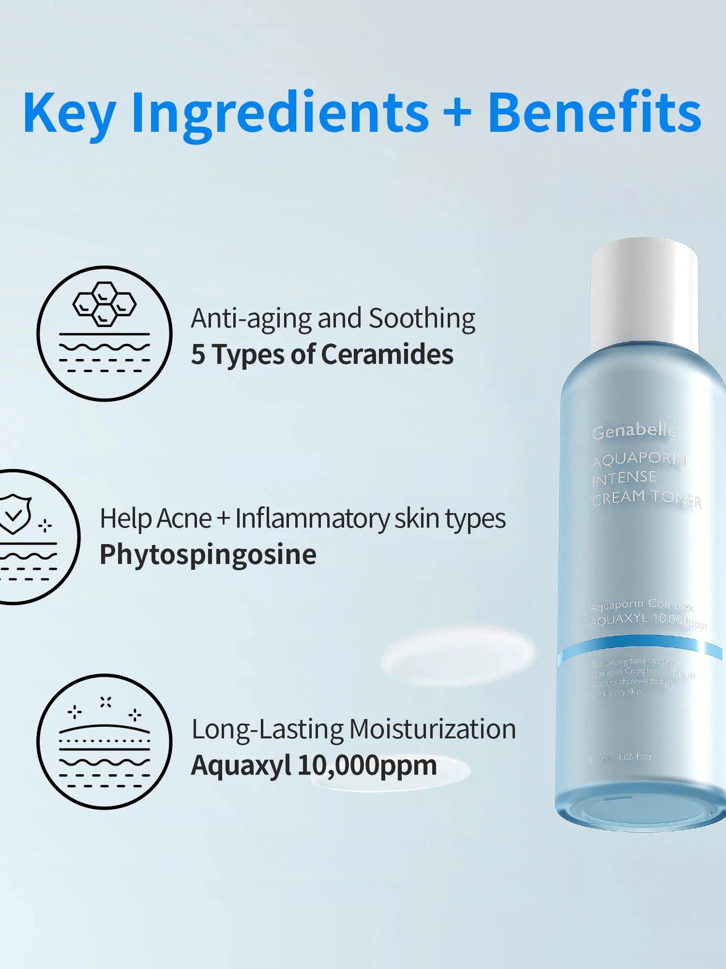 **SALE** Genabelle Aquarporin Intense Cream Toner