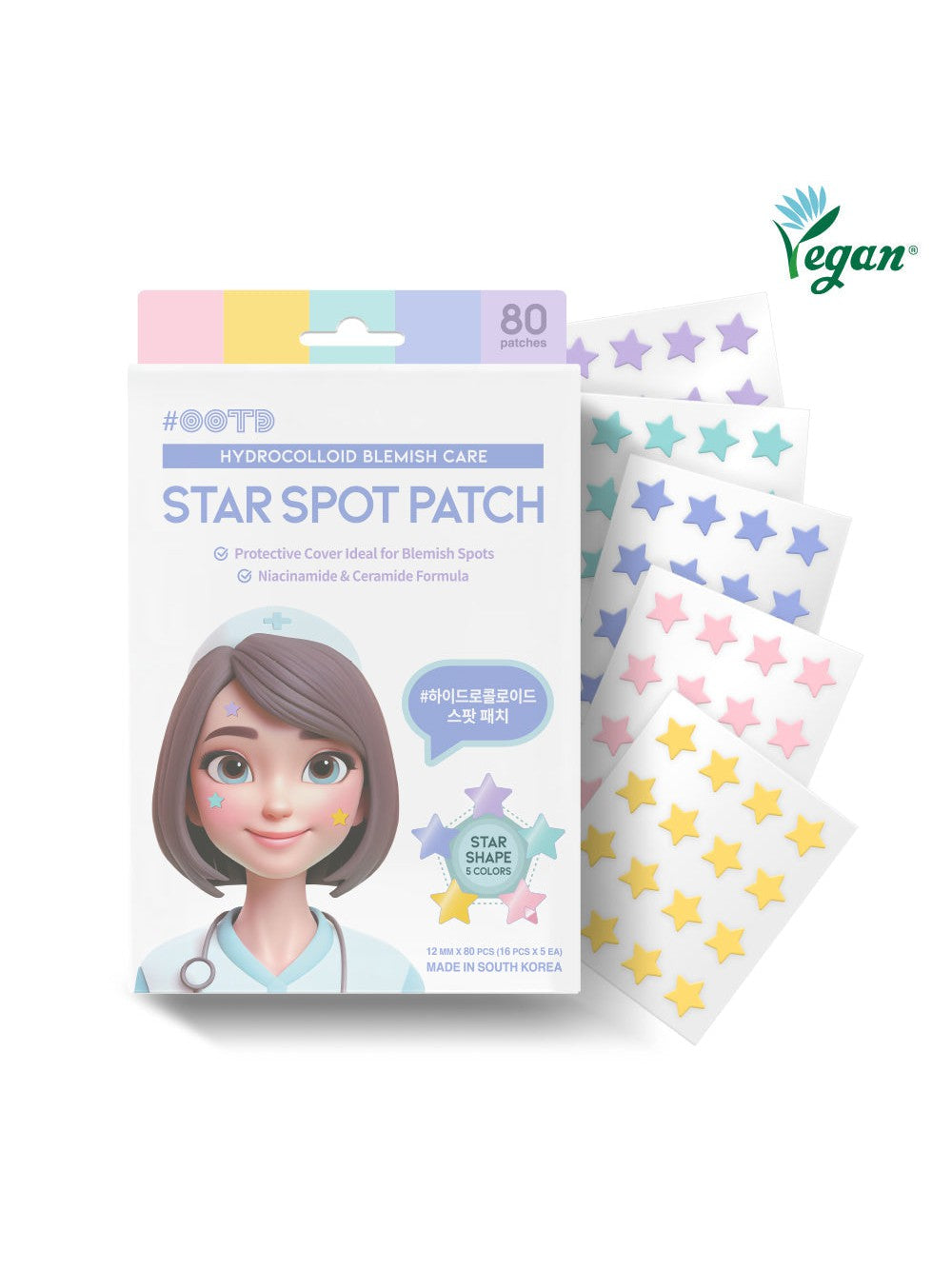 OOTD BEAUTY Star Spot Patch - 80 patches