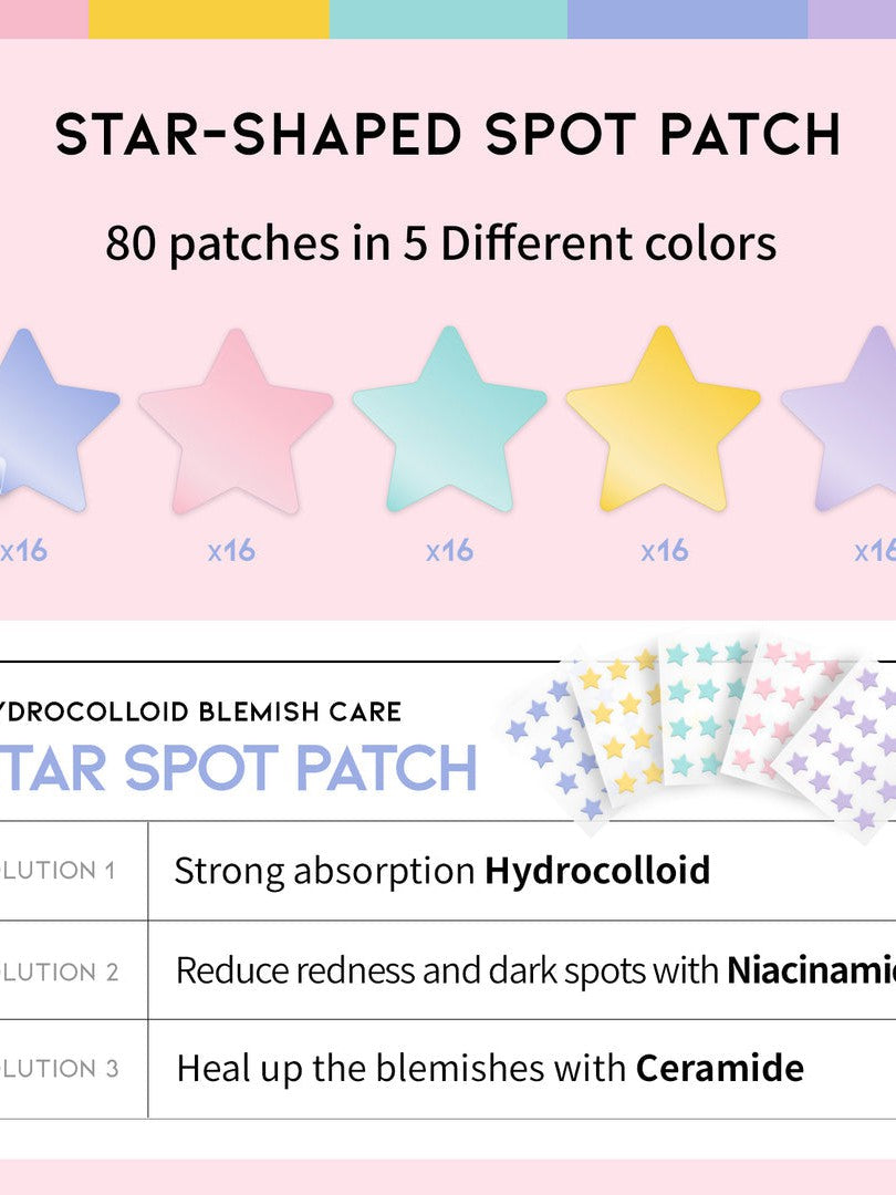 OOTD BEAUTY Star Spot Patch - 80 patches