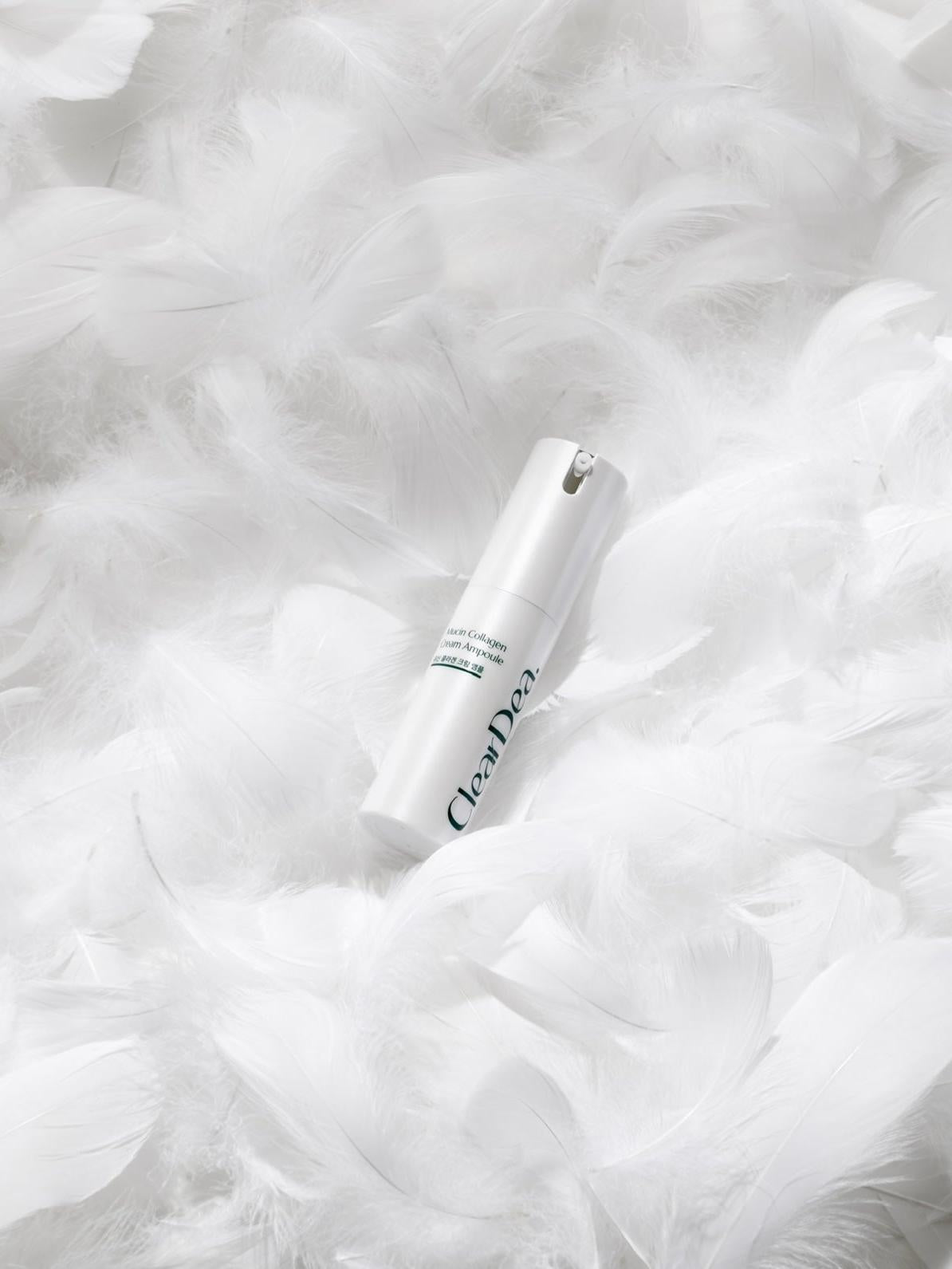 ClearDea Mucin Collagen Voluming Cream Ampoule ( Pump Version )
