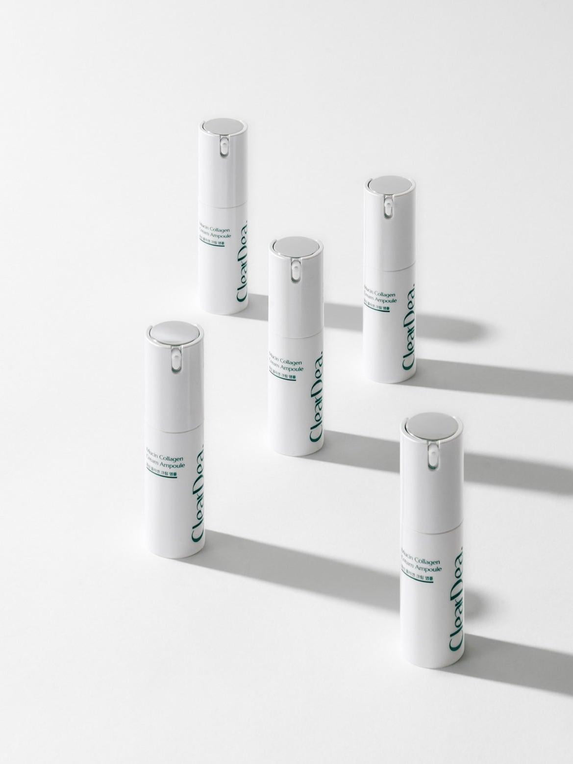 ClearDea Mucin Collagen Voluming Cream Ampoule ( Pump Version )