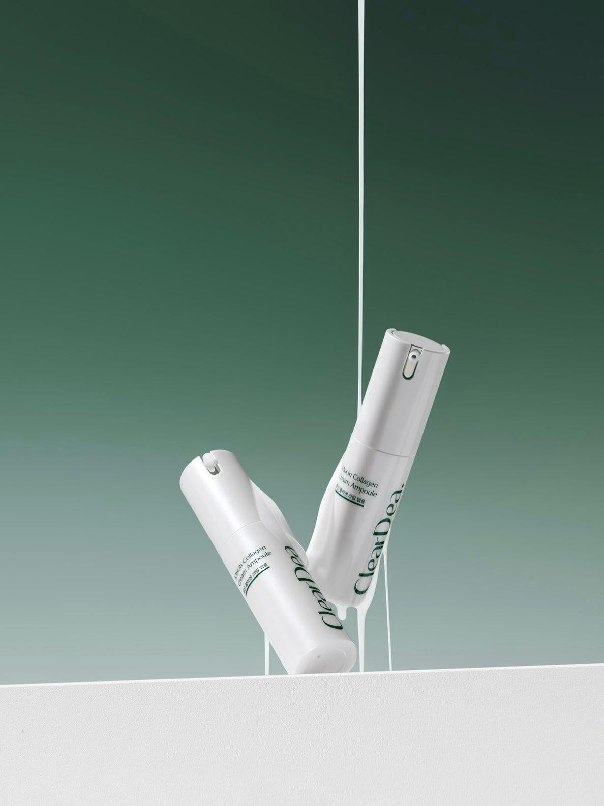 ClearDea Mucin Collagen Voluming Cream Ampoule ( Pump Version )