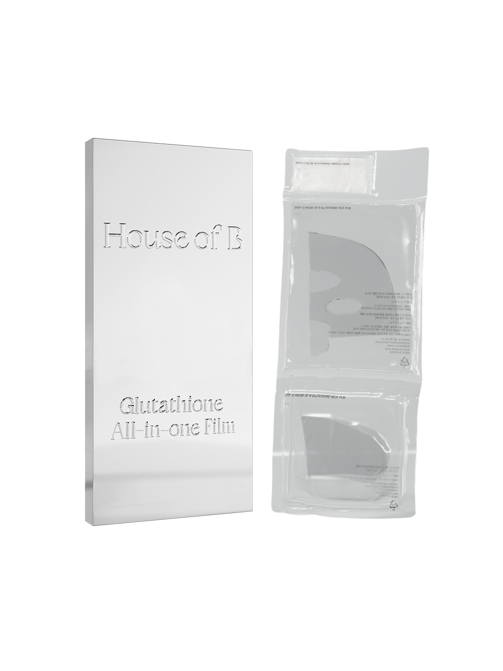 House of B Glow Glutathione All in One Film - Face and Neck Film