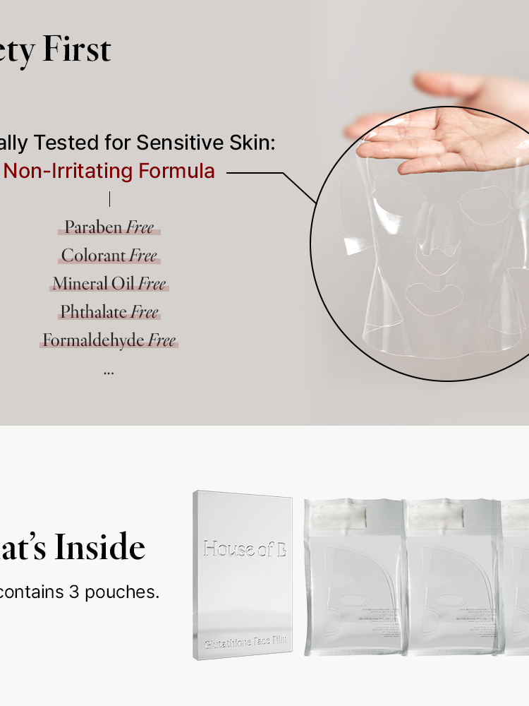 House of B Glutathione Face Film