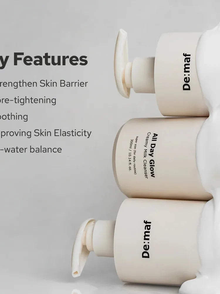 Demaf All Day Glow Creamy Milk Cleanser