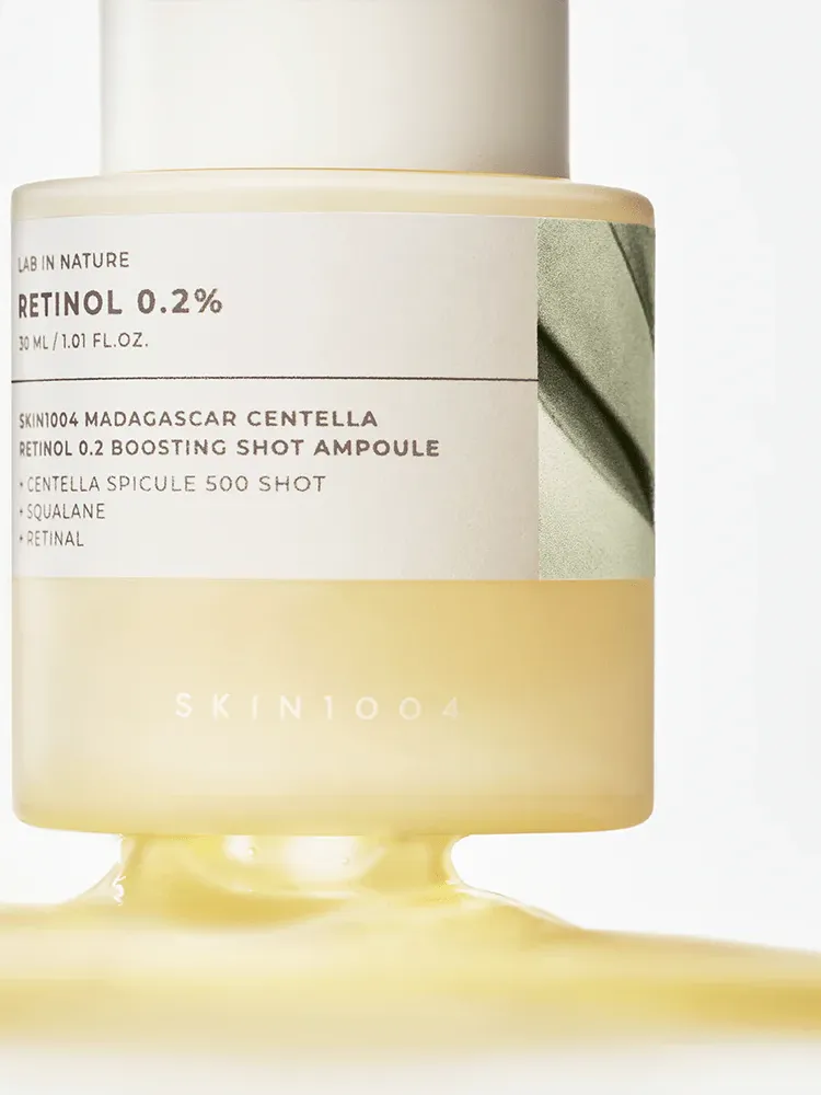 SKIN1004 Madagascar Centella Retinol 0.2 Boosting Shot Ampoule