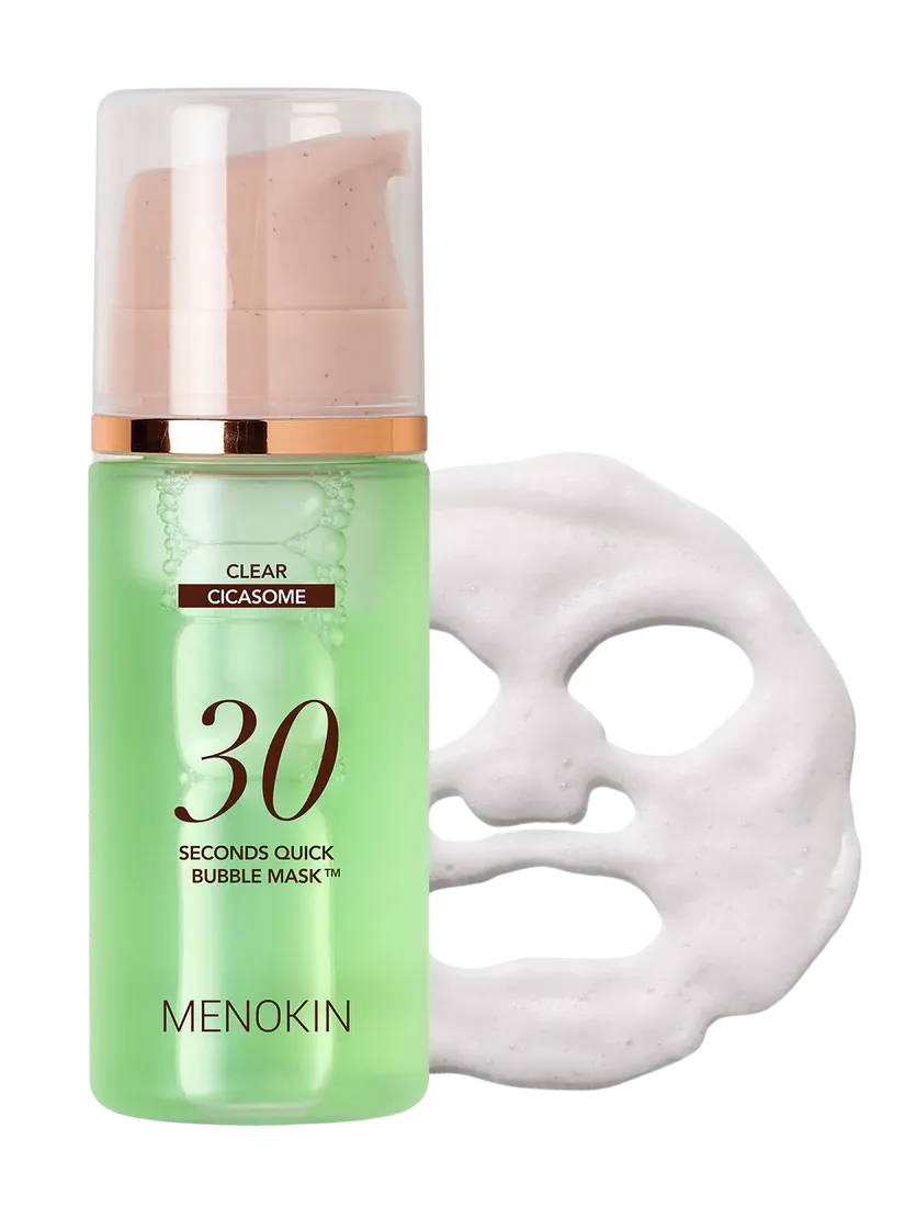 Menokin 30 Seconds Quick Bubble Mask CLEAR