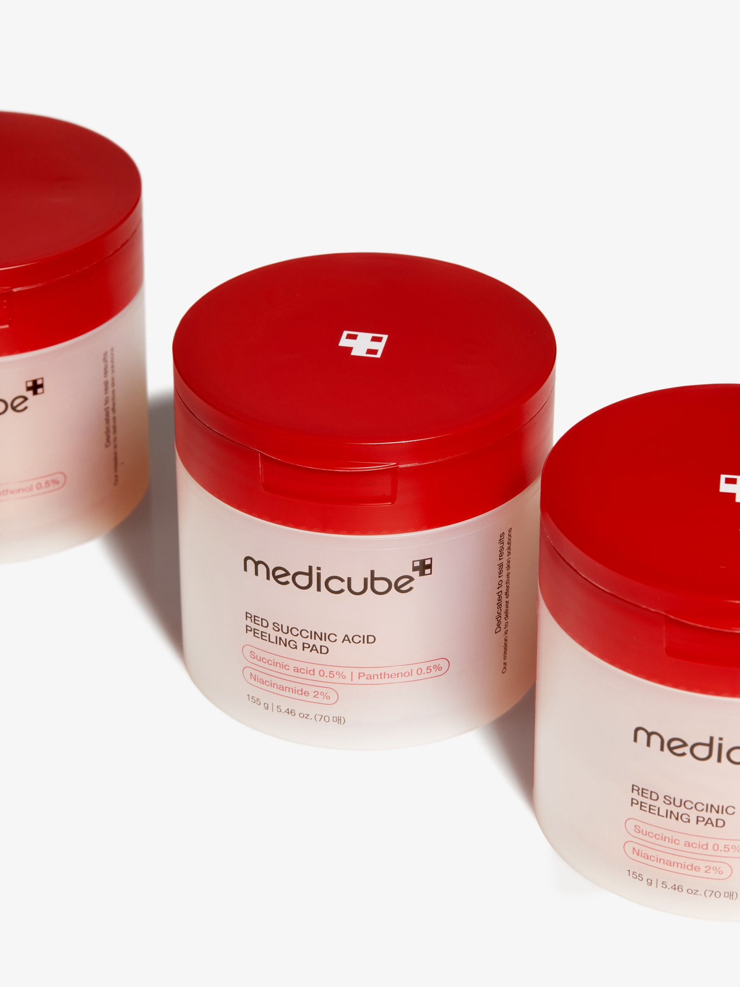 Medicube Red Succinic Acid Panthenol Pad - Song of Skin