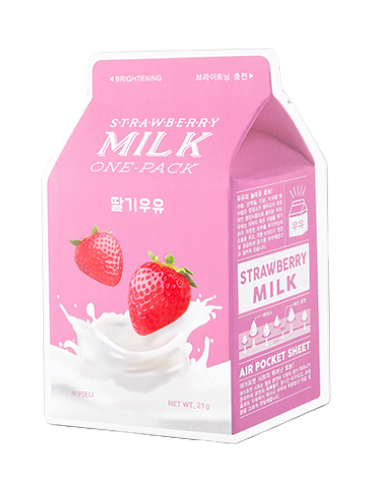 Strawberry Milk One Pack Mask