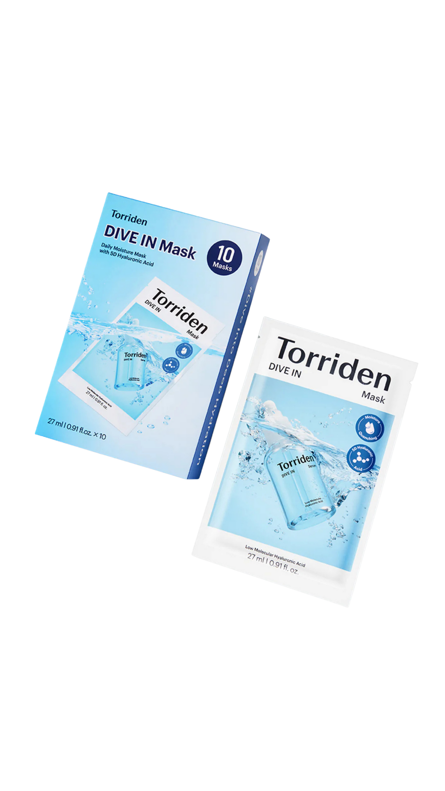 Torriden DIVE-IN Low Molecule Hyaluronic Acid Mask