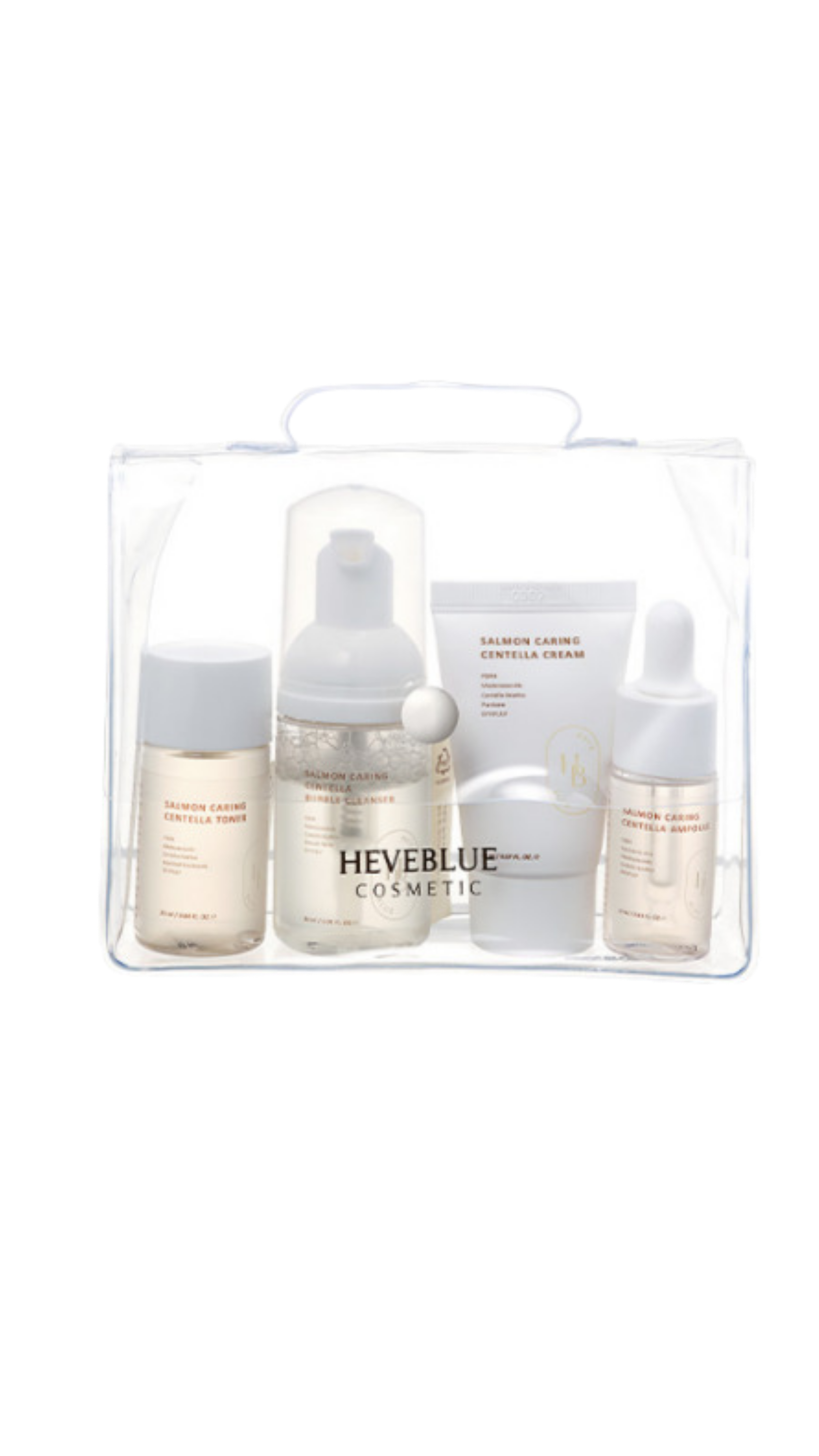HEVEBLUE Salmon Caring Centella Special Travel Kit | Song of Skin