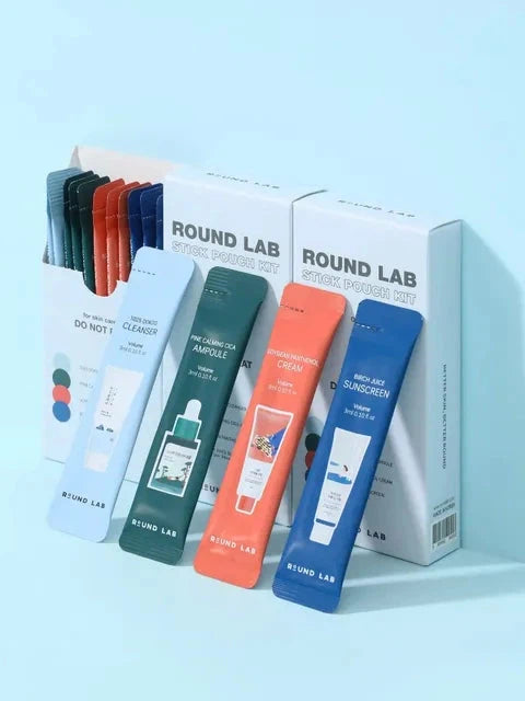 ROUND LAB Stick Pouch Kit - Song of Skin