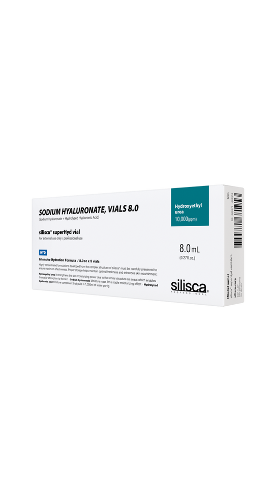 Silisca Superhyd Vial - SODIUM HYALURONATE VIALS 8.0