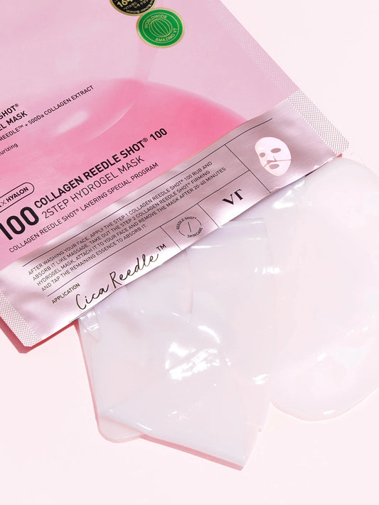 VT Collagen Reedle Shot 100 2-Step HYDROGEL MASK - Song of Skin