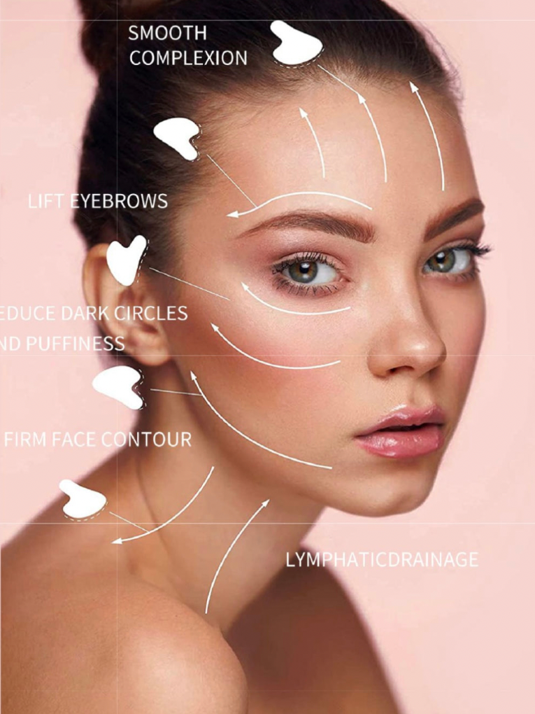 Song Of Skin Labs - The Rose Quartz Gua Sha Facial Lifting Tool