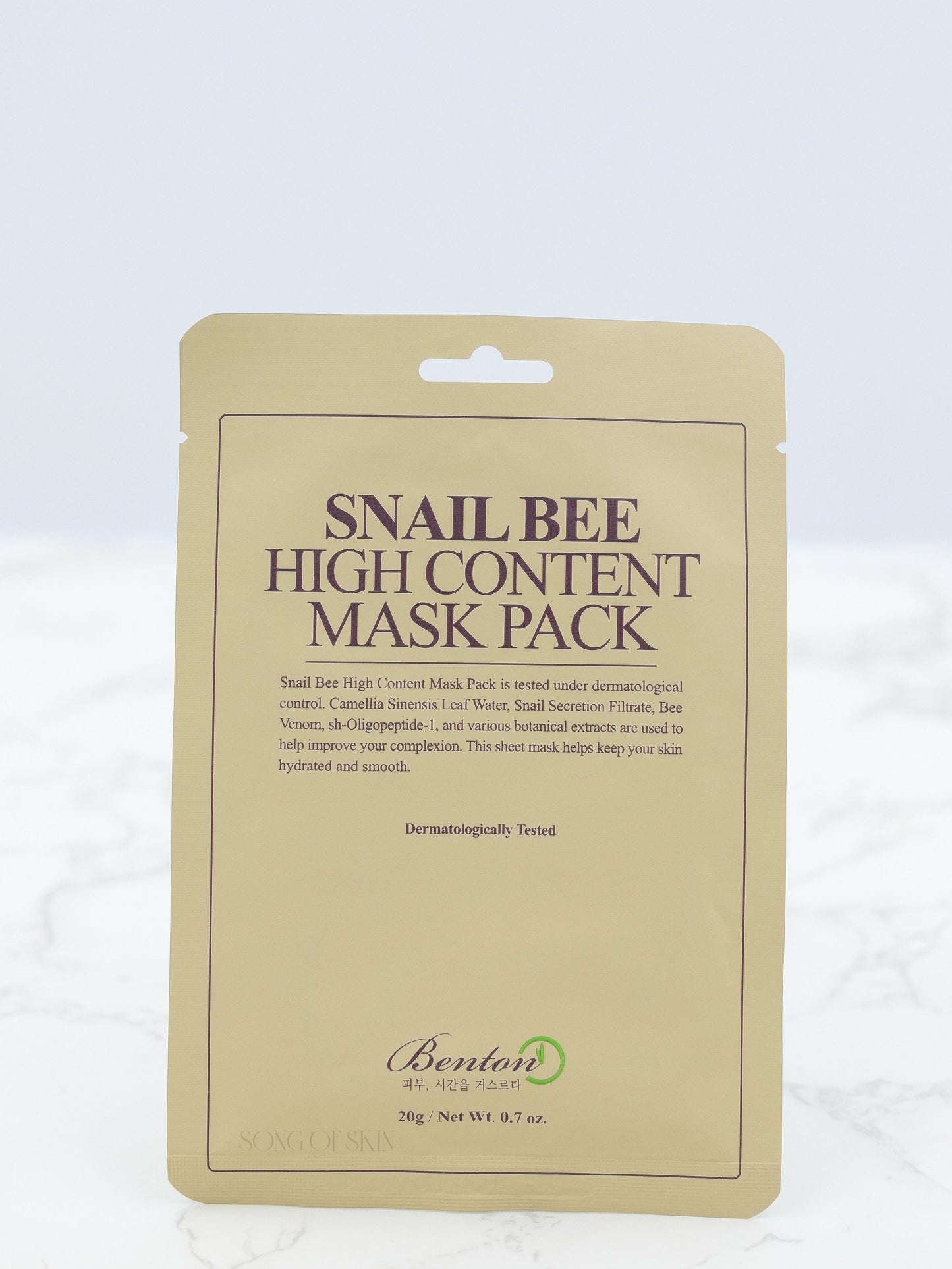 Snail Bee High Content Mask (1 Sheet)