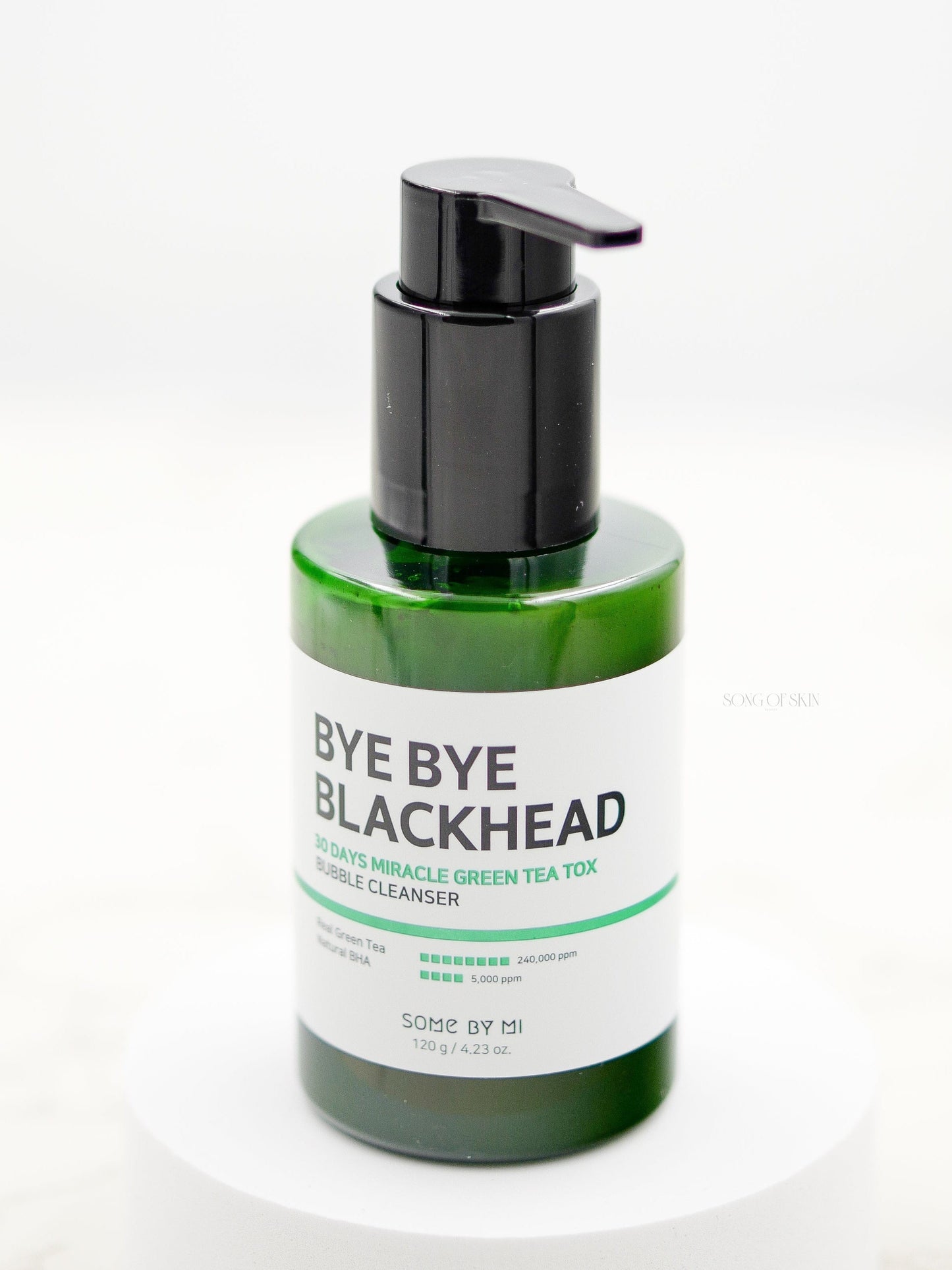 BYE BYE Blackhead 30 Day Miracle Green Tea Tox Bubble Cleanser