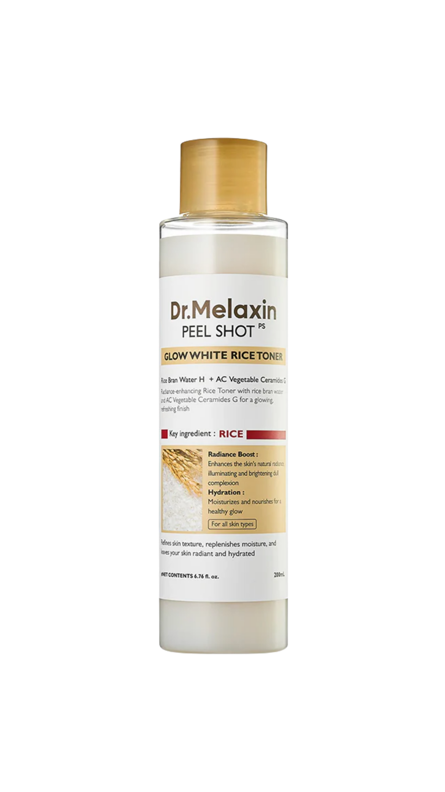 Dr.Melaxin Peel Shot Glow White Rice Toner