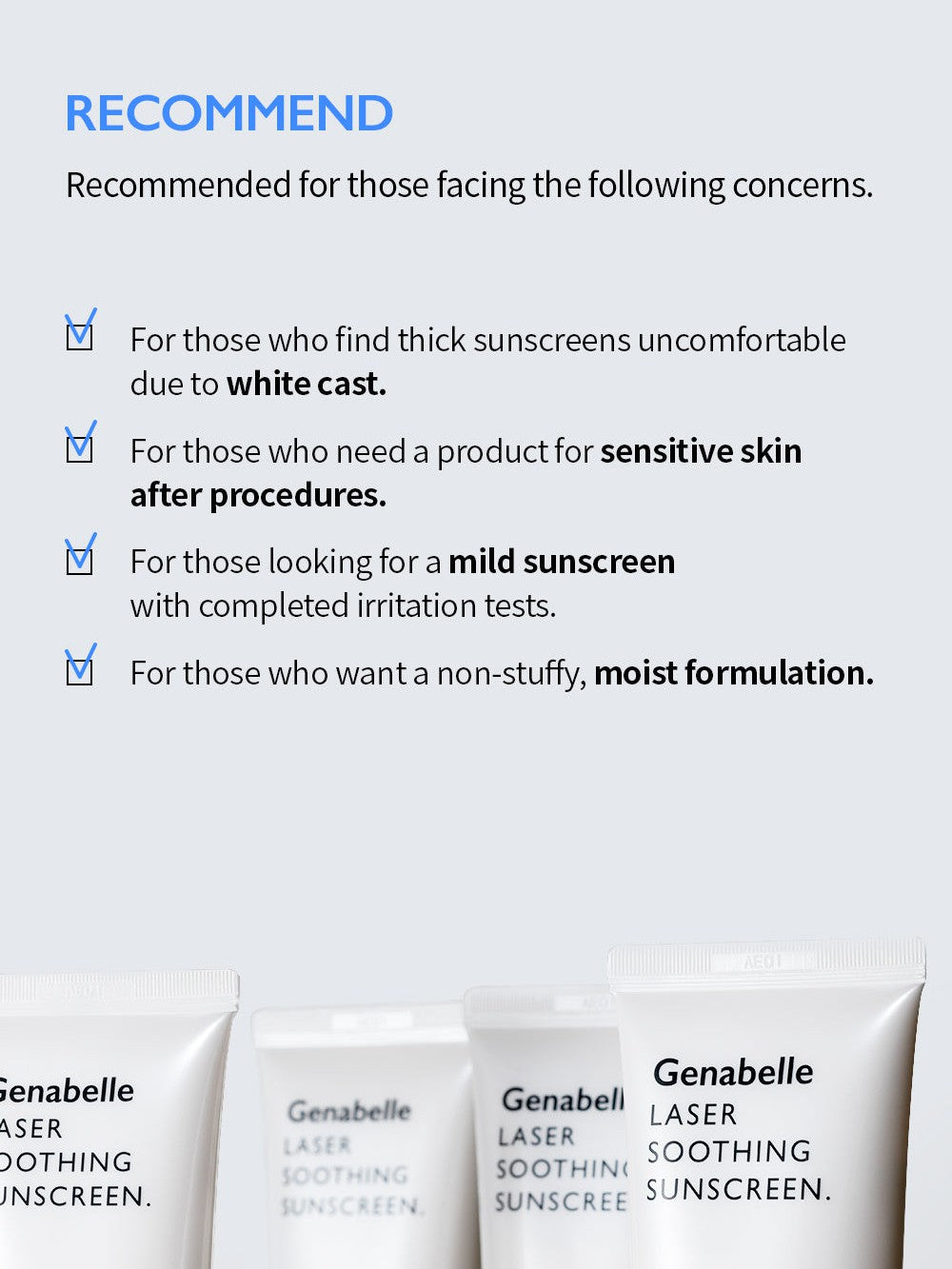 Genabelle Laser Soothing Sunscreen