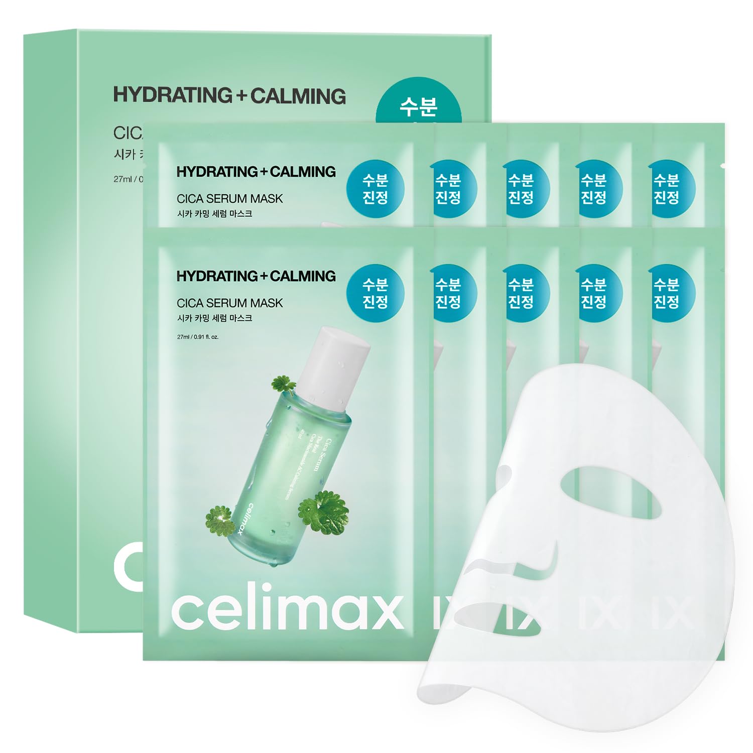 celimax The Real Cica Calming Serum Mask | Song of Skin