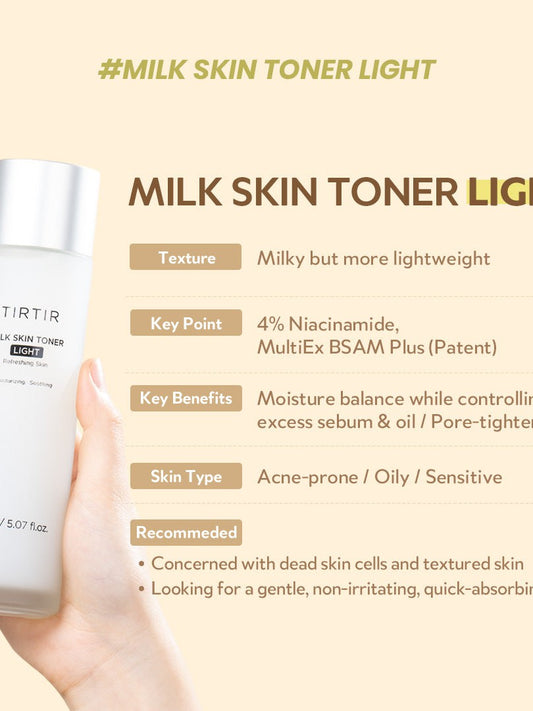 TIRTIR Milk Skin Toner LIGHT