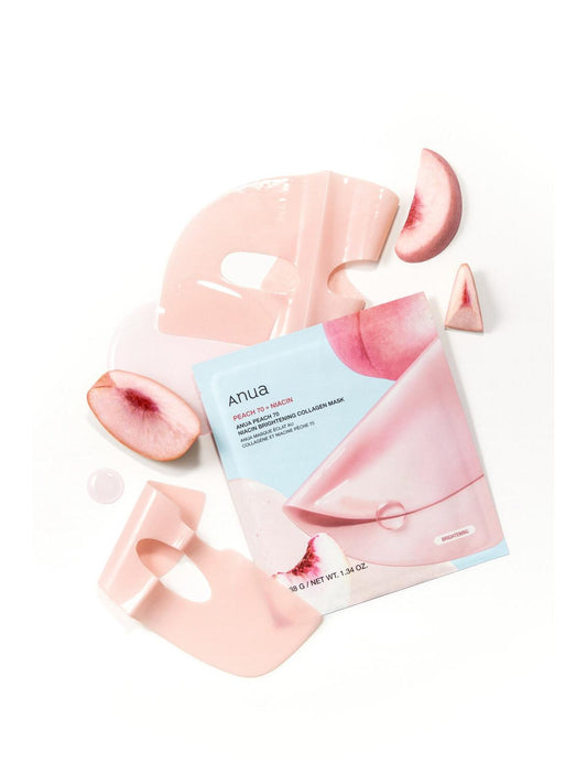 ANUA Peach 70 Niacin Brightening Collagen Mask - Song of Skin