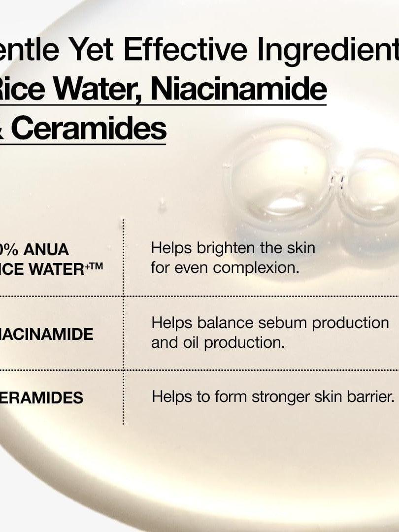 ANUA Rice 70 Glow Milky Toner - Song of Skin