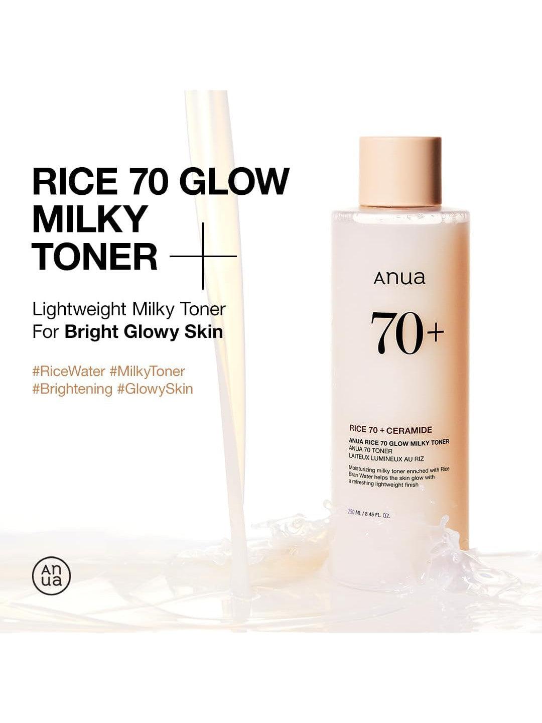 ANUA Rice 70 Glow Milky Toner - Song of Skin
