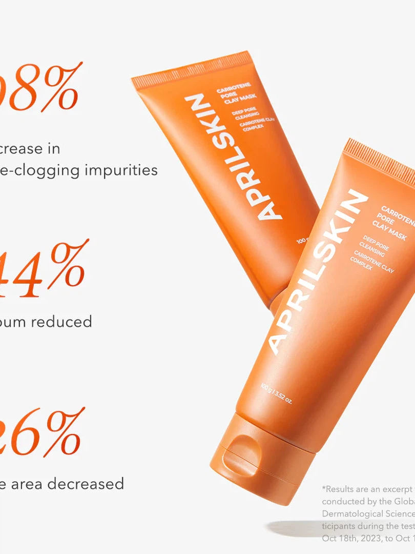 APRILSKIN CARROTENE PORE CLAY MASK - Song of Skin