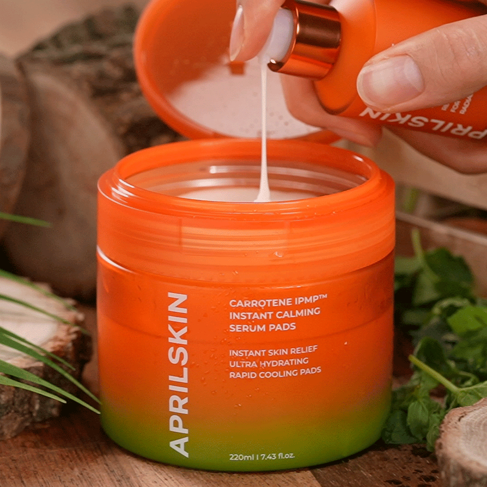 ** FLASH SALE ** APRILSKIN Carrotene IPMP Instant Calming Serum Pads - Song of Skin