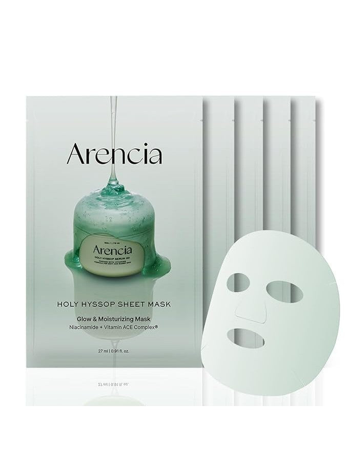 ARENCIA Holy Hyssop Sheet Mask - Song of Skin