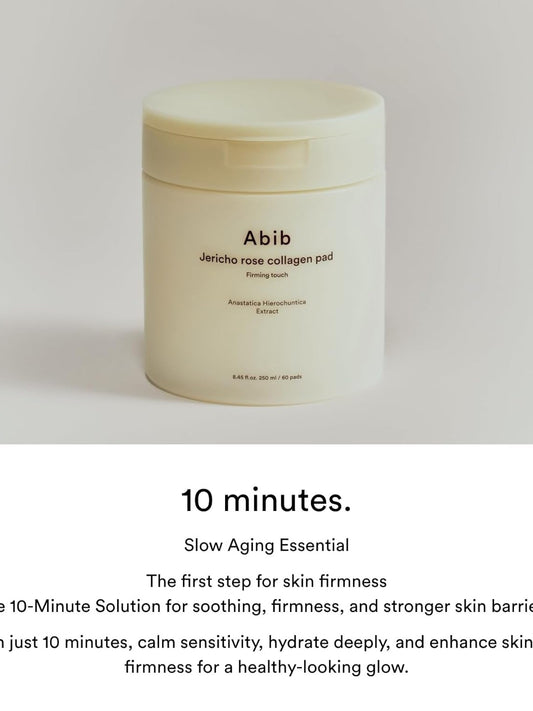 Abib Jericho rose collagen pad firming touch - Song of Skin