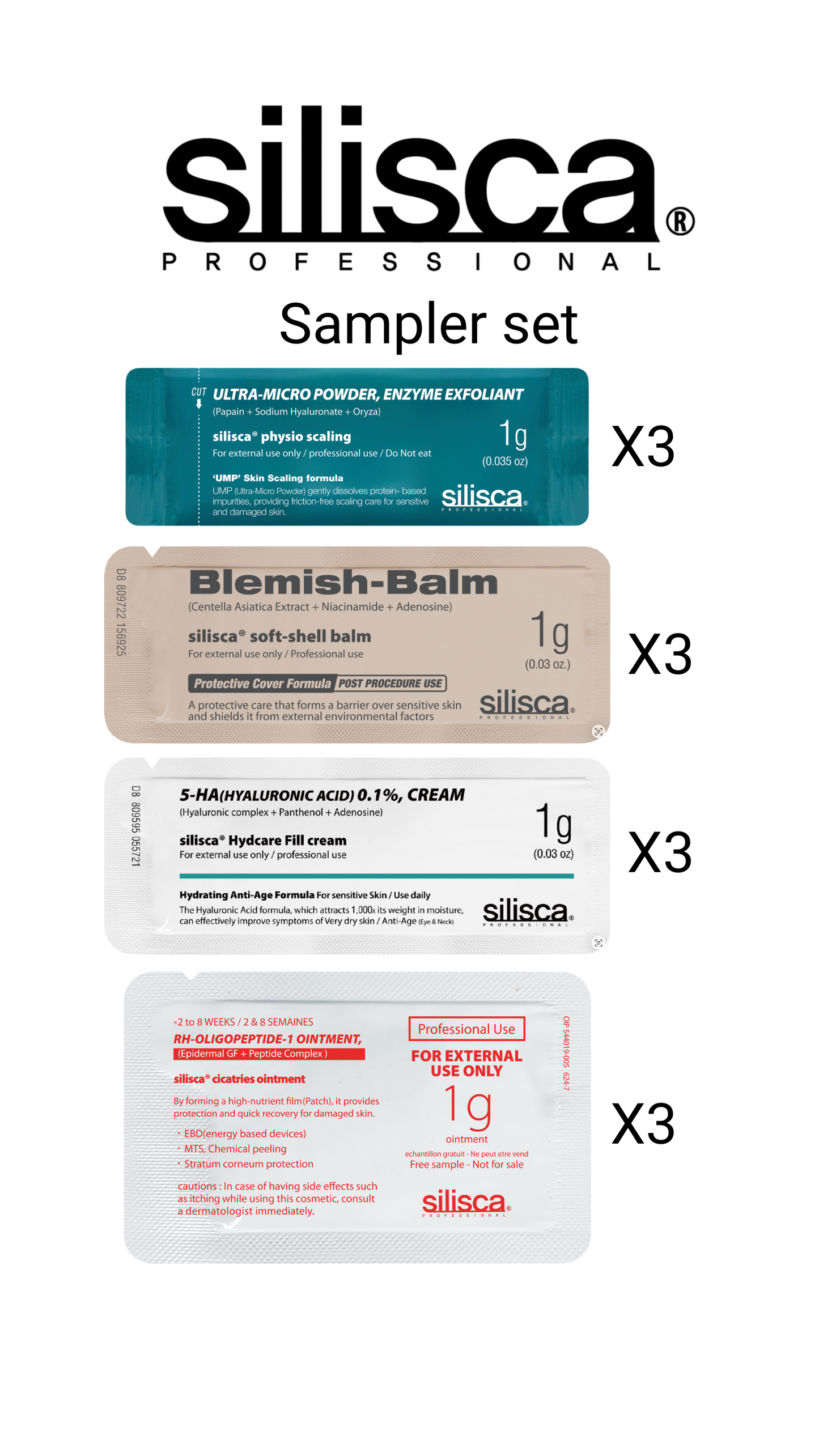 SILISCA Professional Sampler Set