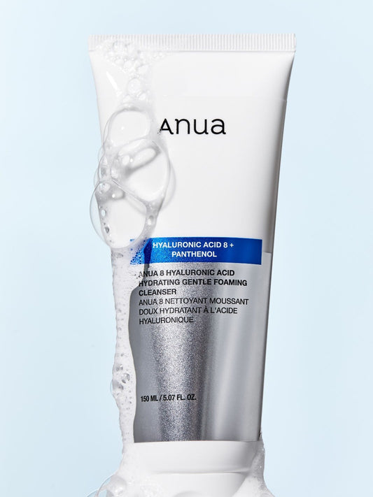 Anua 8 Hyaluronic Acid Hydrating Gentle Foaming Cleanser - Song of Skin
